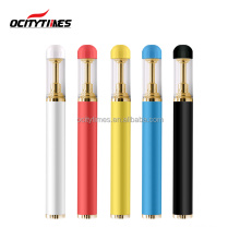 Ocitytimes custom 1ml cbd vape pen empty cartridge CBD oil vaporizer